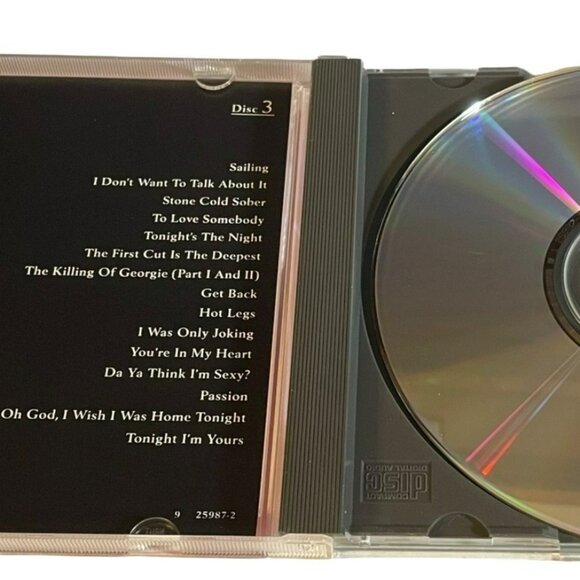 CD ROD STEWART Storyteller Disc 3 1990 15 Track To Love Somebody Get Back - Picture 8 of 9